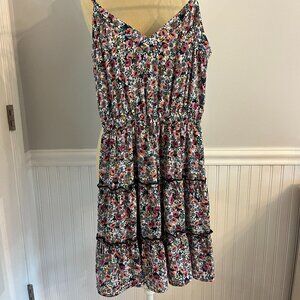 Jessica Simpson multi color floral dress
